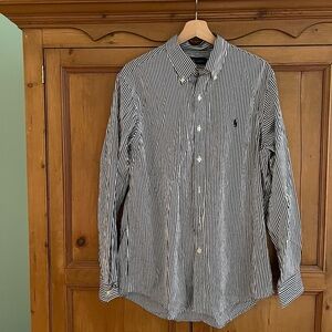 Ralph Lauren Polo Long Sleeve Button Up Men Large
